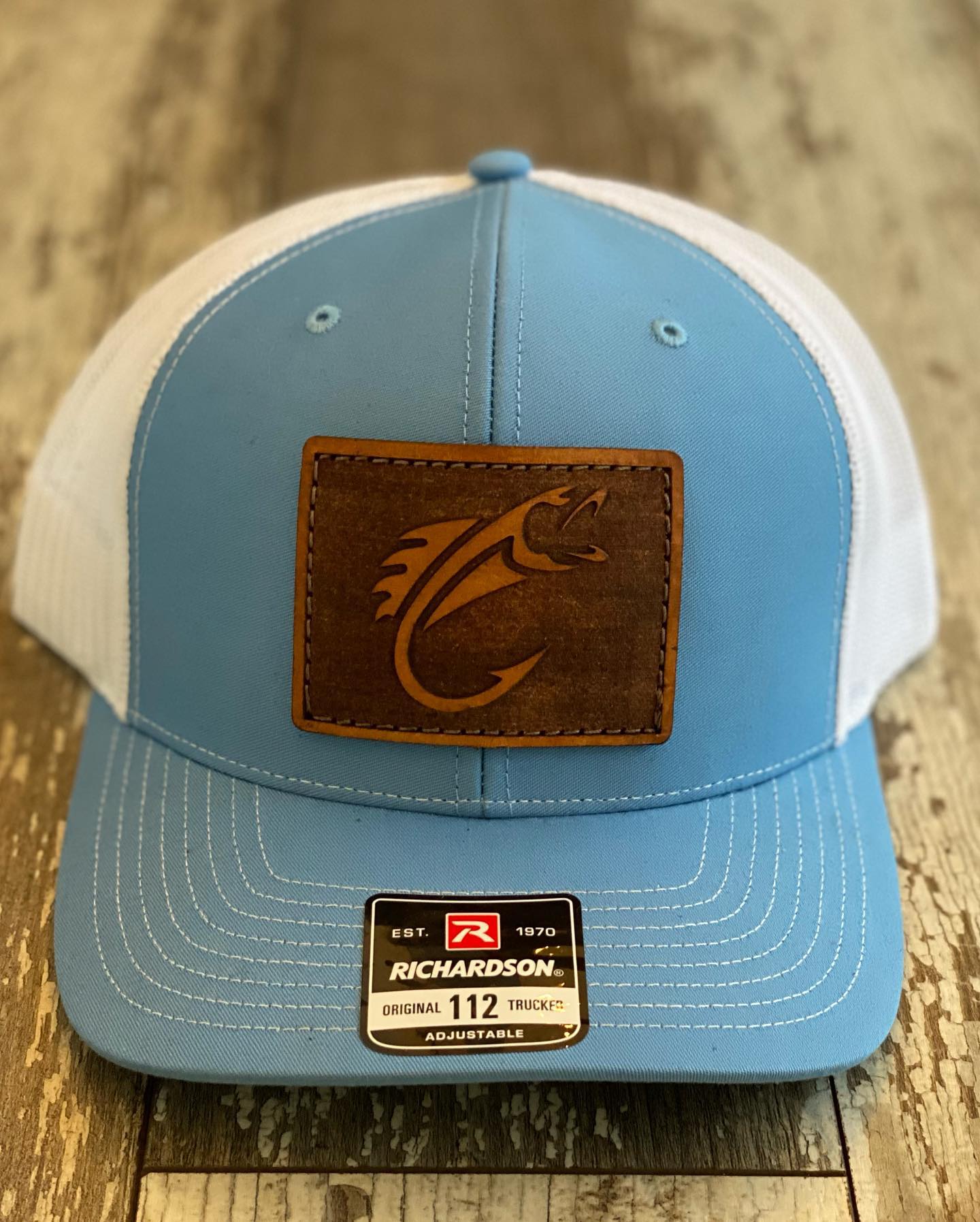 Fish Hook Leather Patch Hat – Koncepts Become Kreations
