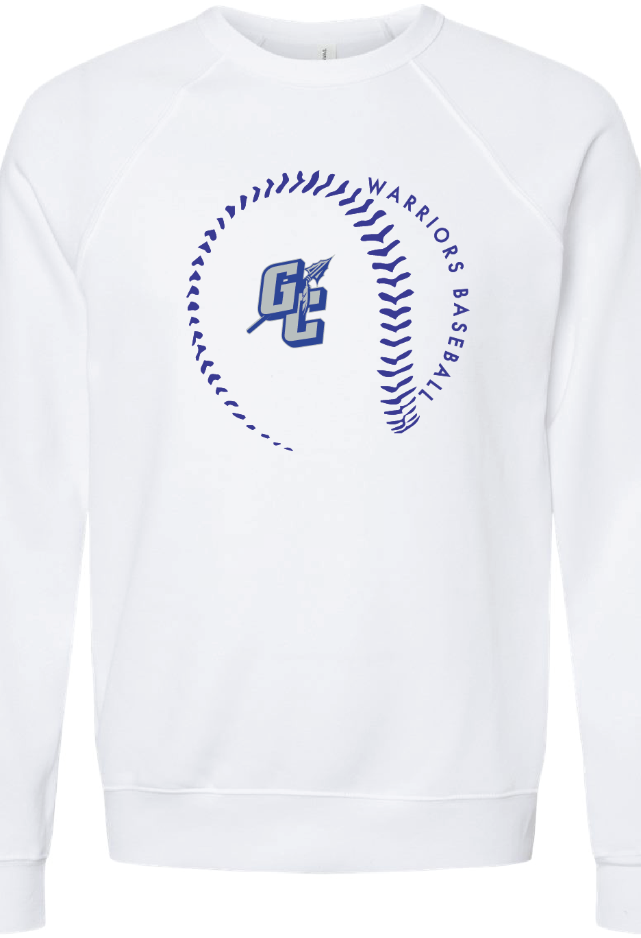 Bella Canvas Gordon Central Baseball Crewneck