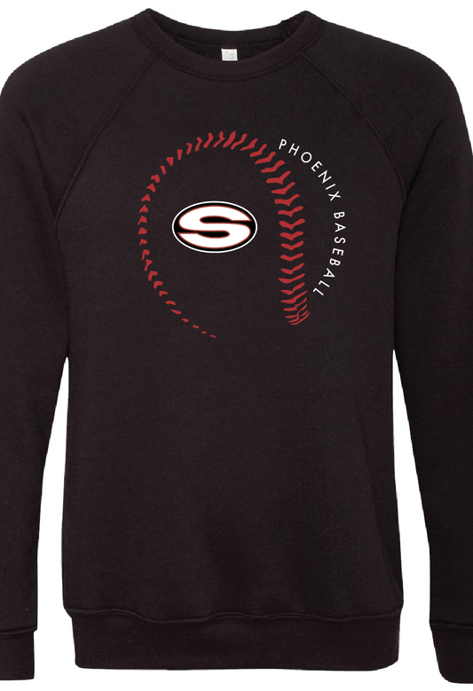 Sonoraville Bella Canvas Baseball Crewneck