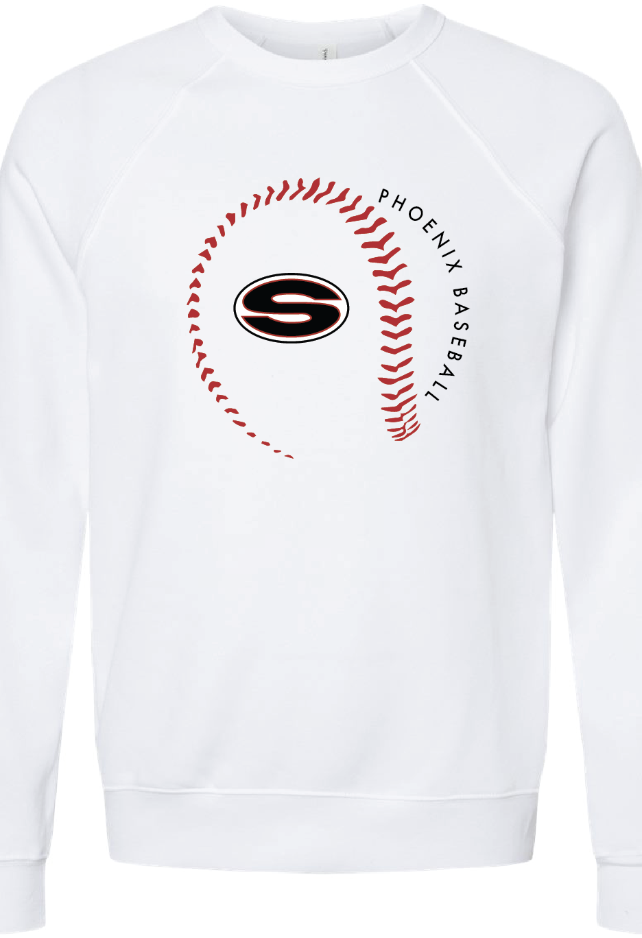 Sonoraville Bella Canvas Baseball Crewneck