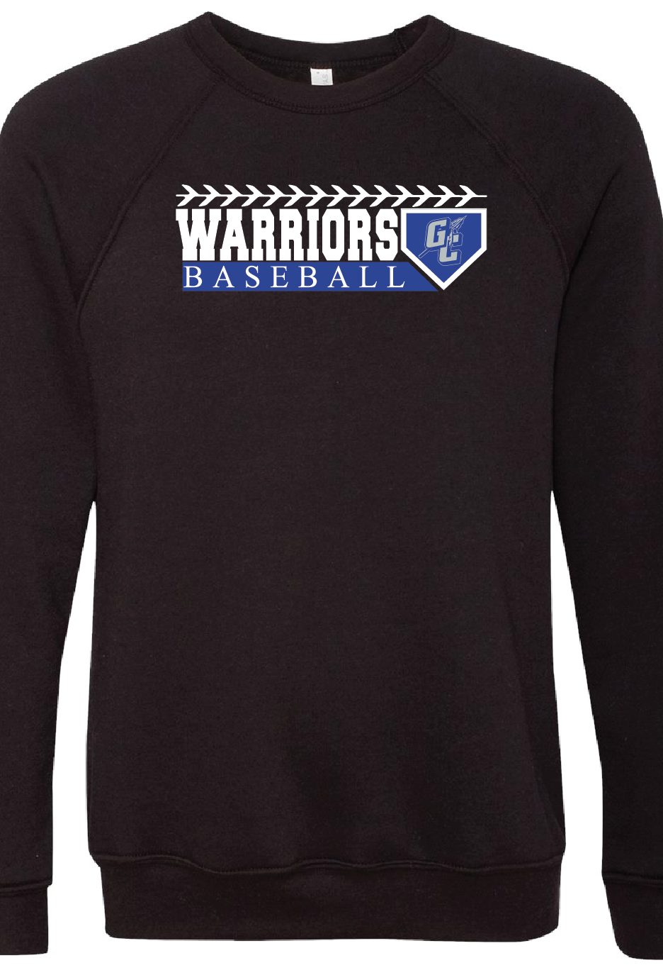 Warriors Bella Canvas Stitch Crewneck