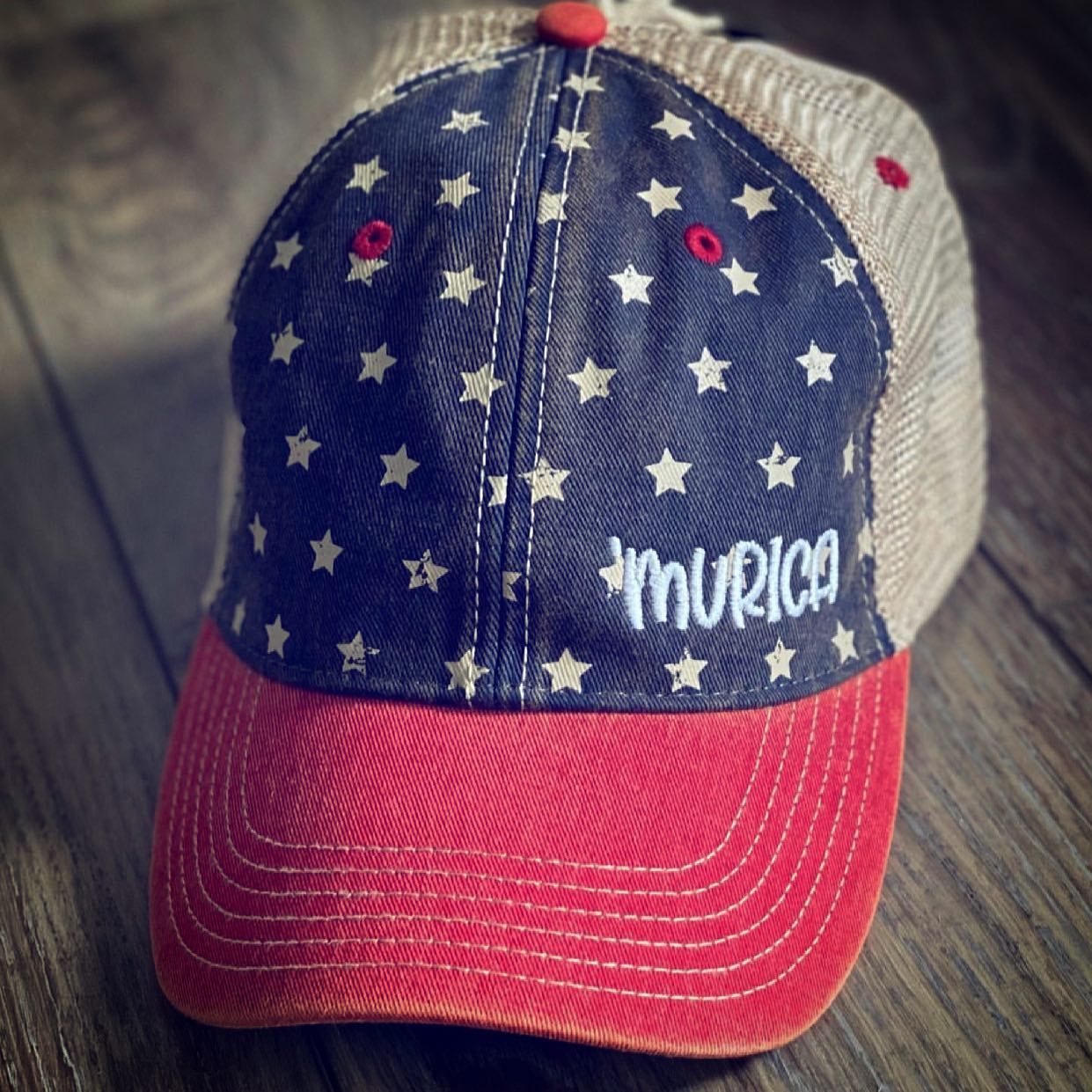 'Murica (Side One Color) Embroidery Only