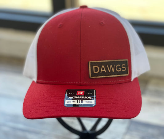 Dawgs Offset Leather Patch Only