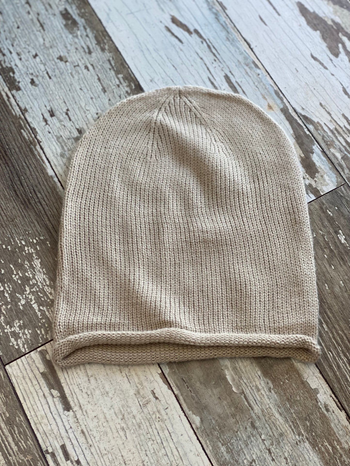 Slouchy Beanie - Oatmeal