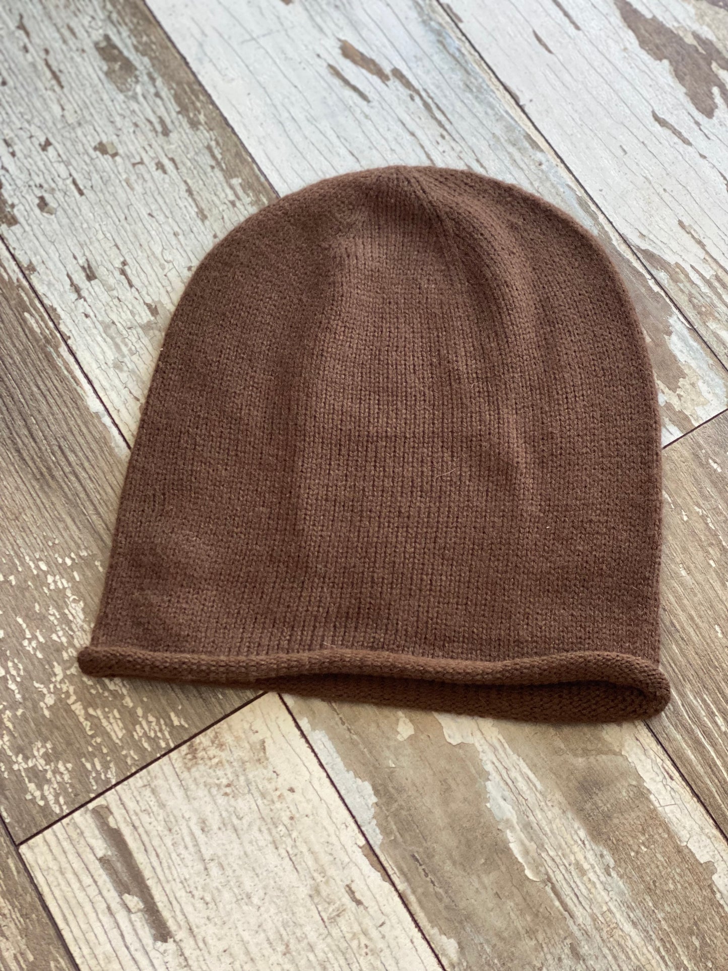 Slouchy Beanie - Chocolate