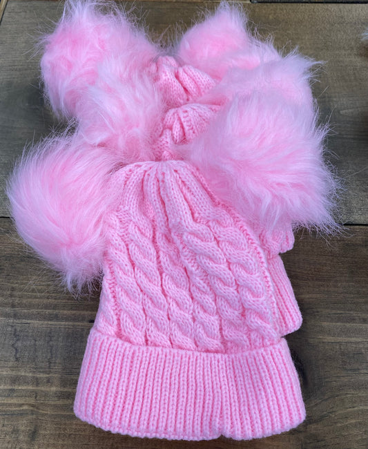 Infant Pom Pom Beanie Only