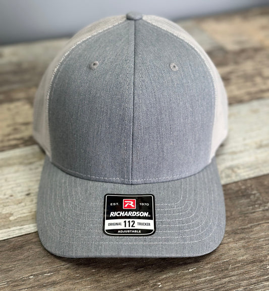 Heather Grey/Lt Grey 112 (hat only)